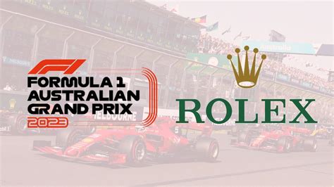 rolex horloge f1|f1 Rolex australian grand prix.